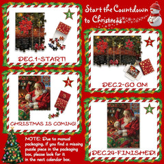 NAVIDAD SANTA COSTA COSTING CALENDARIO PIZCLE 1000 PIEZAS