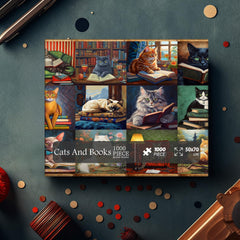 Vintage Cat Puzzles 1000 Stücke