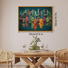 Gewürze auf Löffel Puzzle 1000 Stücke