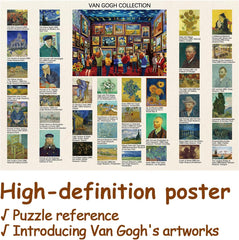 Van Gogh Art Exhibition Jigsaw Puzzles 1000 pièces