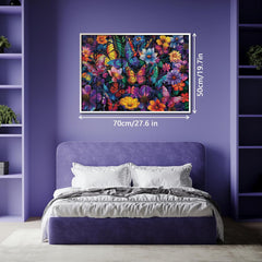 Flower Butterfly Jigsaw Puzzle 1000 Pieces