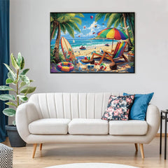 Summer Beach Rompecabezas Pizles 1000 piezas