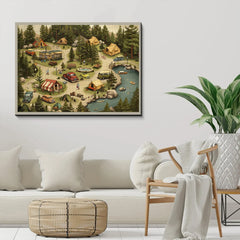 Camping Time Jigsaw Puzzle 1000 Pieces