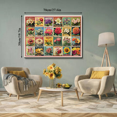 Floral Collage Jigsaw Puzzle 1000 Pieces