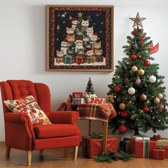 Cat Christmas Tree Jigsaw Puzzle 1000 Pieces