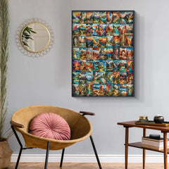 Gewebte Nationalparks -Puzzle 1000 Stücke