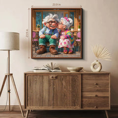 Süßes Café Kiss Jigsaw Puzzle 1000 Stücke