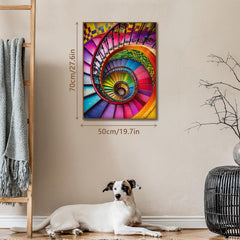 Rainbow Spiral Staircase Jigsaw Puzzles 1000 Pieces