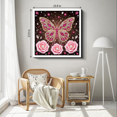 Brilliant Crystal Butterfly Jigsaw Puzzle 1000 Pieces