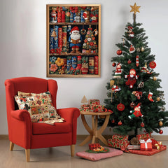 Cozy Christmas Shelf Jigsaw Puzzle 1000 Pieces