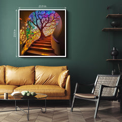 Light Tree Steps Jigsaw Puzzle 1000 Pieces