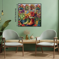 Gartenstiefel Puzzle 1000 Stücke