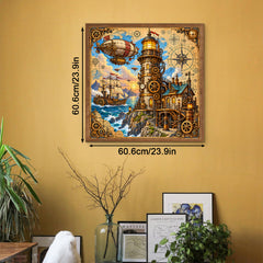 Steampunk Lighthouse Jigsaw Puzzle 1000 Pieces