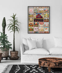 Farmyard Collage puzzle 1000 pièces