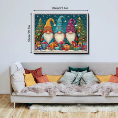 Jolly Snow Gnome Jigsaw Puzzle 1000 Pieces