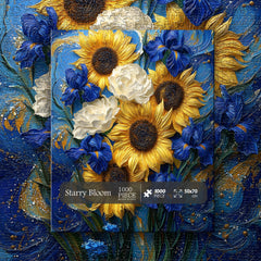 Starry Bloom Jigsaw Puzzle 1000 Pieces