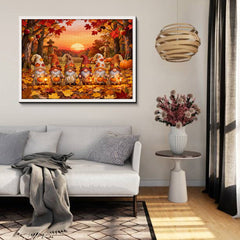 Gnomes of the Harvest Woods Jigsaw Puzzle 1000 Pieces