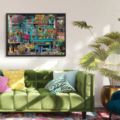 Botanical Haven Shed Jigsaw Puzzles 1000 Pieces