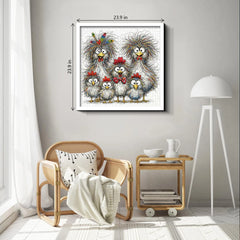 Puzzle delle pulcine trasandate, 1000 pezzi