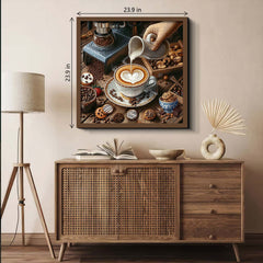Coffee Art Jigsaw Puzzle 1000 Pieces