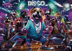 Disco Dog Jigsaw Puzzle 1000 pièces