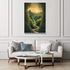 Puzzle Montagnes silencieuses 1000 pièces