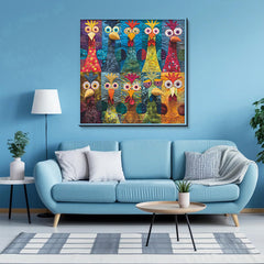 Patchwork Chick Jigsaw Puzzle 1000 Stücke