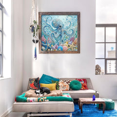 Jeweled Ocean Octopus Jigsaw Puzzle 1000 Pieces