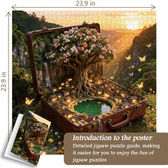 The Suitcase Arcadia Jigsaw Puzzle 1000 Pieces