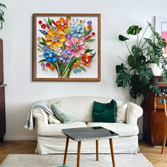 Crystal Wildflowers puzzle puzzle 1000 pezzi