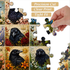 Garden Raven Art Puzzle 1000 Teile