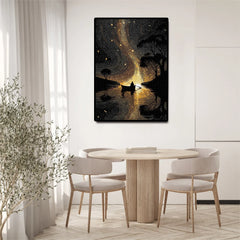 Puzzle notturno della costa stellata, 1000 pezzi