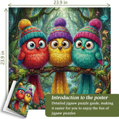 Forest Friends Jigsaw Puzzle 1000 Pieces