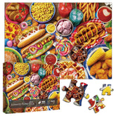 Puzzle piacevole picnic puzzle 1000 pezzi