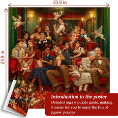 Vintage Cinema Joy Puzzle 1000 Teile