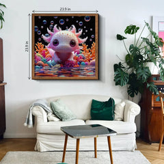 Süße Axolotl -Puzzles 1000 Stücke