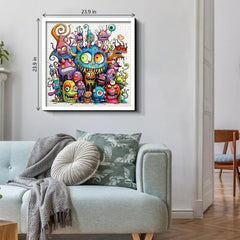 Monster Family Puzzle 1000 Teile