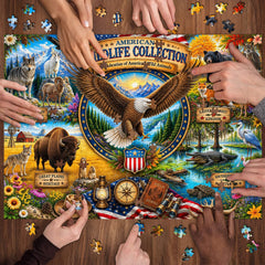 Puzzle della collezione Wilderness da 1000 pezzi