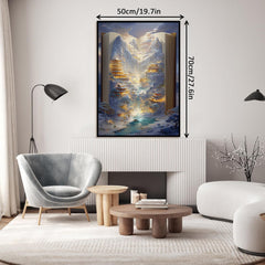 Puzzle 1000 pièces au pays des merveilles dans le livre