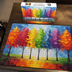 Puzzle de puzzle coloré 1000 pièces