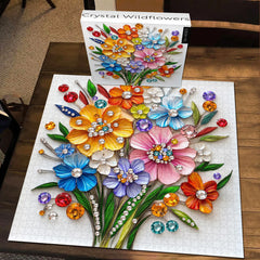 Crystal Wildflowers puzzle puzzle 1000 pezzi