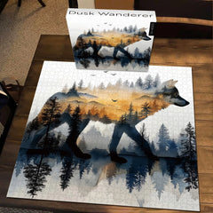 Rompecabezas de chaleco anochecer 1000 piezas