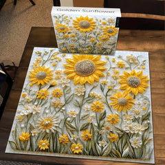 Puzzle di girasole d'oro 1000 pezzi