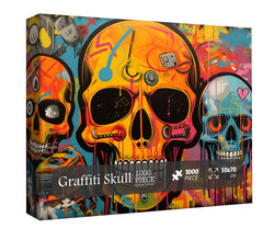 Graffiti crâne puzzle 1000 pièces
