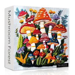 Mushroom Forest Jigsaw Puzzle 1000 Pieces