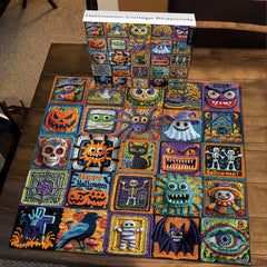 Halloween Collage Rhapsody Jigsaw Puzzles 1000 Pieces