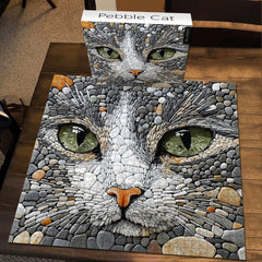 Pebble Cat Jigsaw Puzzles 1000 Piece