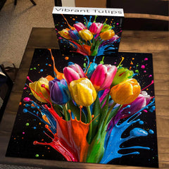 Vibrant Tulips Jigsaw Puzzles 1000 Pieces