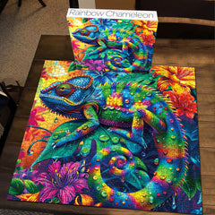 Rainbow Chameleon Puzzle 1000 pièces