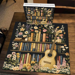 Wildflower Bookshelf Jigsaw Puzzles 1000 Pieces